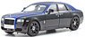 Rolls-Royce Ghost (Black/Blue) (Diecast Car)