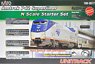 Amtrak P42 Superliner IVb N Scale Starter Set (4-Car Set) (Model Train)