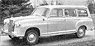 Mercedes-Benz W120 180b Kombi Binz 1960 Gray (Diecast Car)