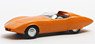 Chevrolet Astrovette Concept Orange 1968 (Diecast Car)