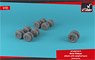 AVRO Vulcan Wheels w/Weighted Tires (Plastic model)