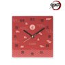 Demon Slayer: Kimetsu no Yaiba Kyojuro Rengoku Fabric Wall Clock (Anime Toy)