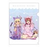 Clear File [The Demon Girl Next Door ] 01 Assembly Design Cat Ver. (Especially Illustrated) (Anime Toy)