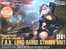 Fantasy Girls F.O.X Long Range Striker Unit w/Initial Release Bonus Item (Plastic model)