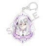 Re:Zero -Starting Life in Another World- Acrylic Key Ring Emilia / Purple (Anime Toy)