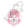 Re:Zero -Starting Life in Another World- Acrylic Key Ring Ram / Pink (Anime Toy)