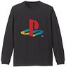 Play Station Long Sleeve T-Shirt 1st Generation `Play Station` Black S (Anime Toy)