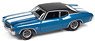 1971 Chevy Chevelle SS 454 Mulsanne Blue / Black (Diecast Car)