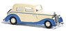 (HO) Mercedes-Benz 170 V Limousine Cream/Blue 1936 (Model Train)