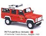 (HO) Land Rover Defender `Friedrichroda Fire Department` 1983 (Diecast Car)