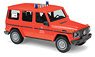 (HO) Mercedes-Benz G Class `Berlin Fire Department` 1990 (Diecast Car)