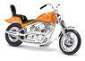 (HO) US Motor Bike Metallic Orange (Model Train)