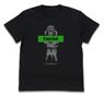 My Hero Academia Tsuyu Asui T-Shirt Snow Festival Ver. Black S (Anime Toy)