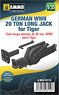 German WWII 20 Ton Long Jack for Tiger (Plastic model)