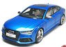 Audi RS7 4.0T Sportback 2016 Blue (Diecast Car)