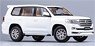 Toyota Land Cruiser Pearl White (ミニカー)