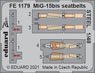 MiG-15bis Seatbelts Steel (for Bronco Model) (Plastic model)
