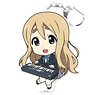 K-on! Puni Colle! Key Ring (w/Stand) Tsumugi Kotobuki (Anime Toy)