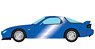 Mazda RX-7 (FD3S) Type R Bathurst R 2001 Innocent Blue Mica (Diecast Car)