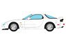 Mazda RX-7 (FD3S) Type R Bathurst R 2001 Pure White (Diecast Car)