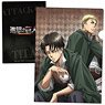 Attack on Titan Clear File V [Levi & Erwin] (Anime Toy)