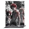 Attack on Titan Acrylic Portrait C [Eren & Mikasa & Armin] (Anime Toy)