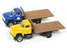 1954 Ford Flat Bed Truck `Premiere & Tri-state` (Set of 2) (Diecast Car)