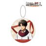 Attack on Titan Especially Illustrated Eren Wearing Muffler Ver. Big Acrylic Key Ring (Anime Toy)