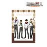 Attack on Titan Especially Illustrated Assembly Wearing Muffler Ver. Clear File (Anime Toy)