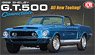 1968 Shelby GT500 Convertible - Acapulco Blue - White Top (Diecast Car)