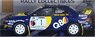 スバル インプレッサ 1998年ラリー・ピアンカバッロ 優勝 #1 Andrea Dallavilla/Danilo Fappani (ミニカー)