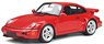Porsche 911(964) Turbo S Flachbau 1994 (Red) (Diecast Car)