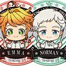 Trading Can Badge The Promised Neverland Gochi-chara (Set of 5) (Anime Toy)