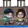 Attack on Titan Trading Full Color 3D Crystal Key Ring B Ver. (Set of 6) (Anime Toy)