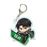 Action Series Acrylic Key Ring Attack on Titan Levi (Anime Toy)