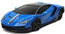 2017 Lamborghini Centenario Blue (Diecast Car)