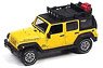 2018 Jeep Wrangler Unlimited 4x4 [Yellow] w/Roofrack (Diecast Car)