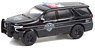 2021 Chevrolet Tahoe Police Pursuit Vehicle (PPV) - General Motors Fleet - Black (ミニカー)