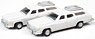 (N) ビュイック エステートワゴン 1967 (リバティーホワイト) (2台セット) (ミニカー)