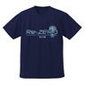 Re:Zero -Starting Life in Another World- Rem Dry T-Shirt Deformed Ver. Navy M (Anime Toy)