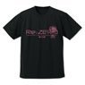 Re:Zero -Starting Life in Another World- Ram Dry T-Shirt Deformed Ver. Black M (Anime Toy)