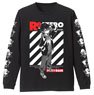 Re:Zero -Starting Life in Another World- Ram Long Sleeve T-Shirt Street Fashion Ver. Black M (Anime Toy)
