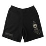 Is the Order a Rabbit? Bloom Rabbit House Sweat Half Shorts Black M (Anime Toy)