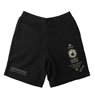 Is the Order a Rabbit? Bloom Rabbit House Sweat Half Shorts Black L (Anime Toy)