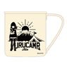 Laid-Back Camp Rin & Mt. Fuji Painted Stainless Mug Cup (Anime Toy)