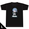 Re:Zero -Starting Life in Another World- T-Shirt C [Rem] L Size (Anime Toy)