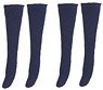 High Socks Set II (Navy) (Fashion Doll)