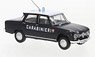 (HO) Alfa Romeo Giulia 1600 Carabineri, Dachnummer 54, 1962 (Model Train)