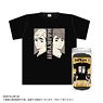 Haikyu!! Bottle T-Shirt B Pattern Atsumu Miya & Osamu Miya Black Free (Anime Toy)