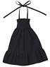 Shirring Camisole Dress (Black) (Fashion Doll)